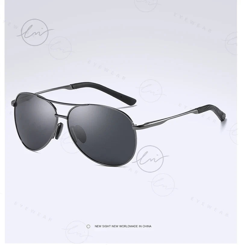 Classic Pilot Sunglasses Polarized Man Anti-Glare Safe Driving Glasses Woman Fishing Goggles Unisex UV400 Gafas De Sol