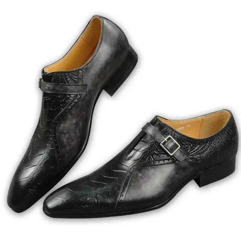 Men's Genuine Leather Loafers Soft & Comfortable Formal Shoes for Office, Wedding, Party Spring & Summer Dress Shoes | Hot Sale