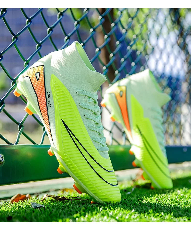 New Men Soccer Shoes Cleats Football Boots Professional Women Unisex Ultralight Match Grass Futsal High-quality TF/FG Sneakers