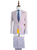 New Style Pink Business Outdoor Gentlemans Trend Solid Color Mens Formal Casual Slimming Wedding Host Gentlemans Suit