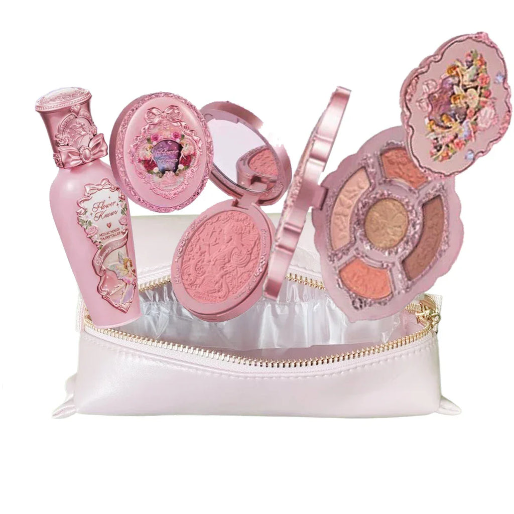 All In One Makeup Set Gift Box Garden Cushion Cream Foundation Matte Blush Long Lasting Velvet Lip Cream With Bag