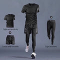 2025 new sports suit, men's running gear, suitable for leisure and outdoor fitness