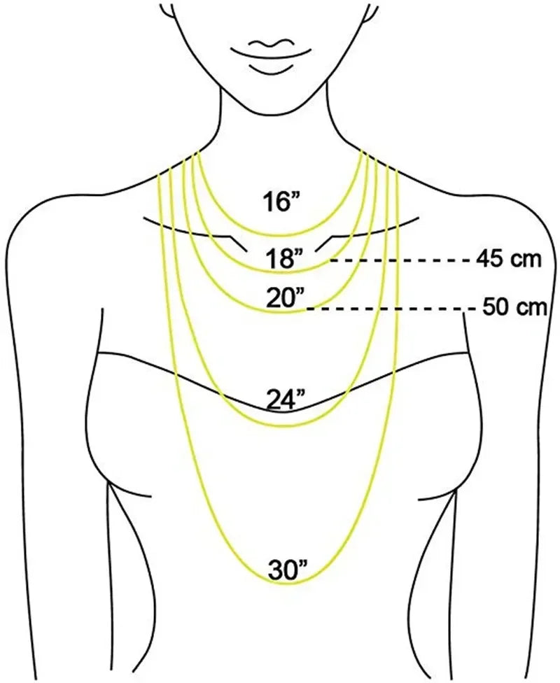 8-10MM Baroque Natural Freshwater Pearl Necklaces for Women 925 Sterling Silver Necklaces Jewelry 40-50cm Length
