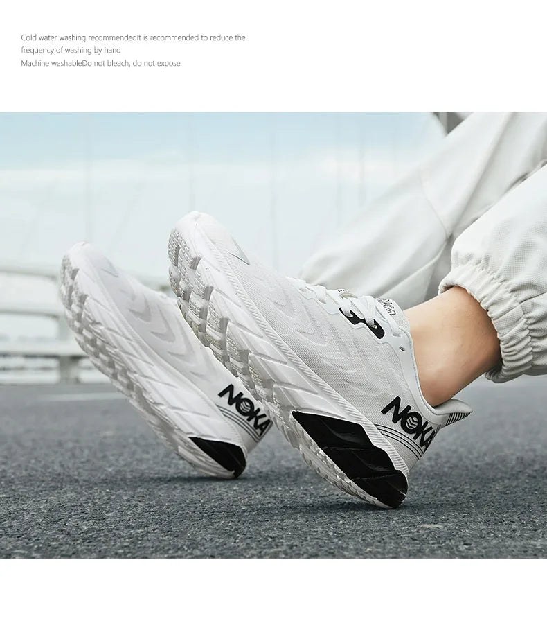 Men's Running Shoes Lightweight Breathable Comfortable Cushioned Sneakers for Walking Gym Casual Wear Athletic Shoes