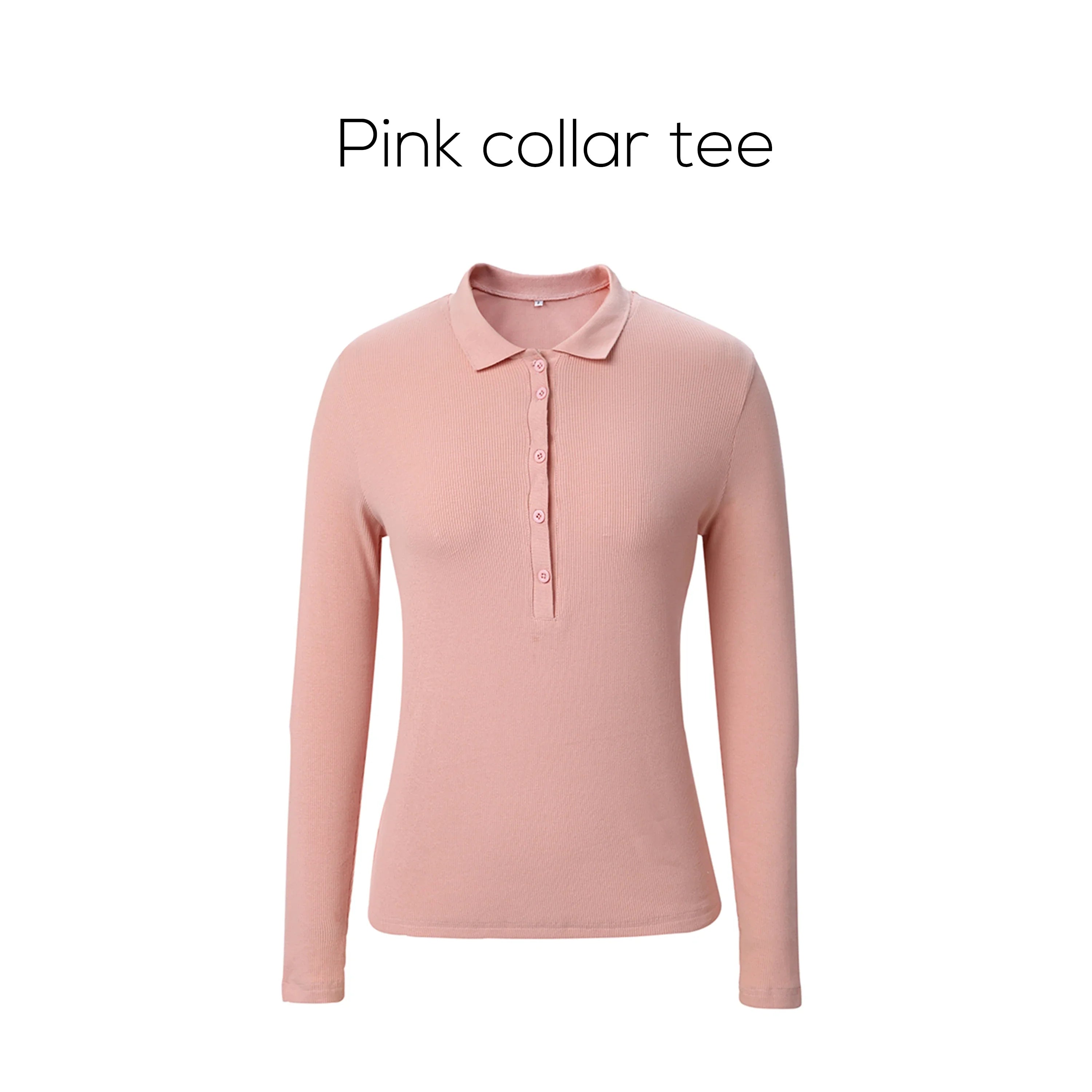 AP 2025 Spring and Summer Women Turn-down Collar Tee Soft Lady Cotton Blend Skirt Comfortable Casual