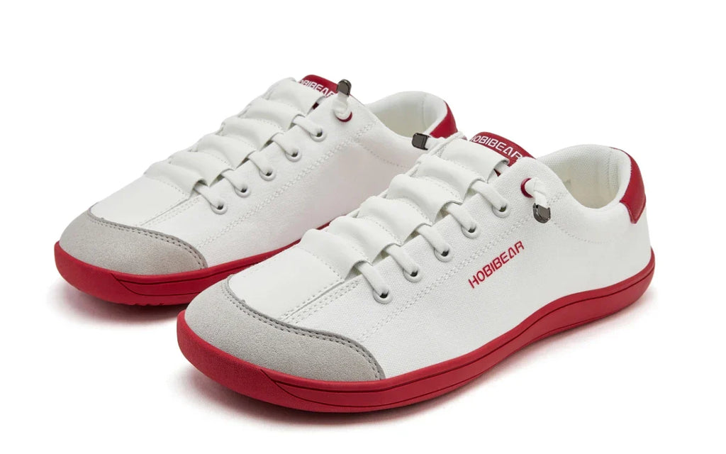 Womens Mens Barefoot Shoes | Zero Drop | Wide Toe Casual Canvas Sneakers Minimalist Walking Shoes