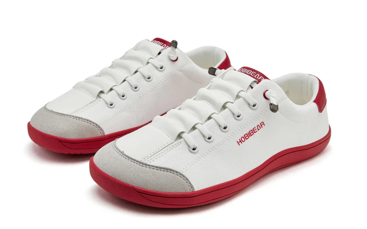 Womens Mens Barefoot Shoes | Zero Drop | Wide Toe Casual Canvas Sneakers Minimalist Walking Shoes