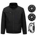 Smart Air Conditioned Jacket with Four Hole Fan Clothing Men's Outdoor Fishing Sun Protection Uniform Labor Protection Workwear