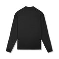 Oversized Long Sleeve Running T-shirts Mens Turtleneck Dropped Shoulder Loose Sports Fitness T Shirt Gym Bodybuilding Tops Tees