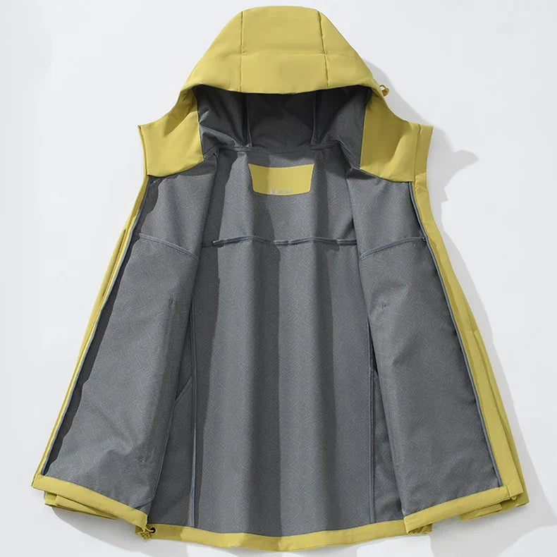 Men's Women's Waterproof Windbreaker Hiking Trekking Jackets Unisex Outdoor Sporty Rain Coat Windproof Climbing Clothes