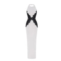 Lace Cut Out Slim Backless Dress Women Elegant Halter Sleeveless Party Dresses Fashion Female Vestiods for Summer New 2026