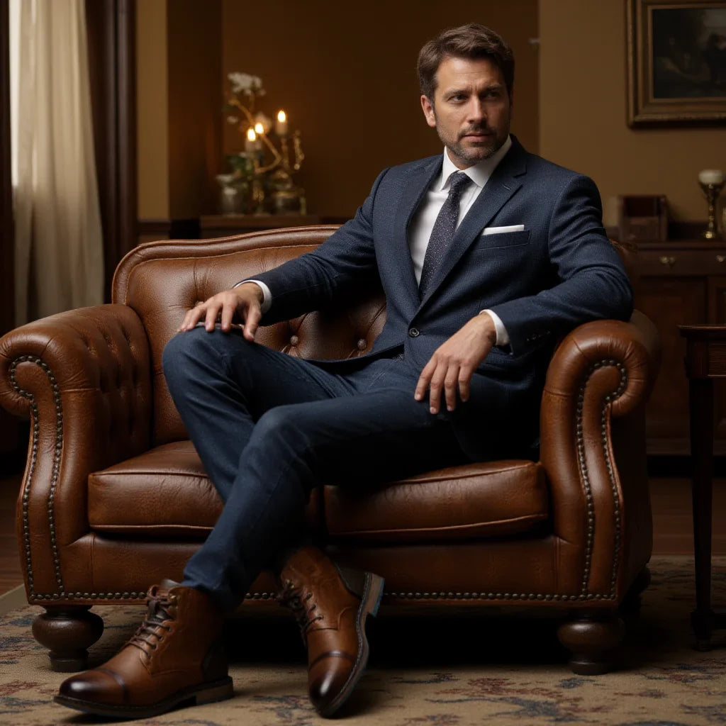 Men's Comfortable Leather Boots