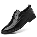 Men's Summer Breathable Leather Shoes Hollow out Comfortable Fashionable Business Formal Derby Shoes British Style-SJ2502-1