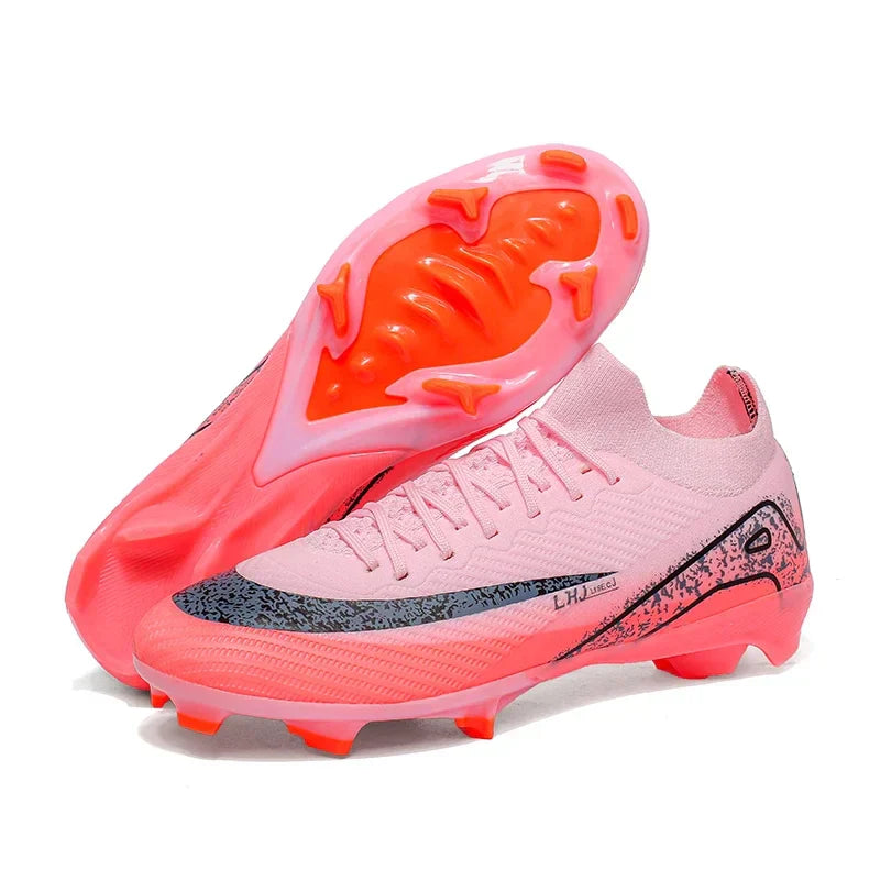 New Men's Soccer Shoes Cleats Sneakers Non-Slip Wholesale Football Boots Training FG Top Quality Drop Shipping Unisex Adult