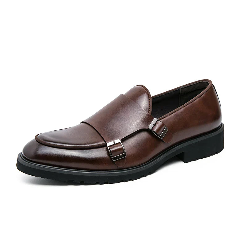 2026 Man Split Leather Shoes Rubber Sole Man Business Office Male Dress Lether Shoes Genuine Leather Wedding Party Shoes Plus 46