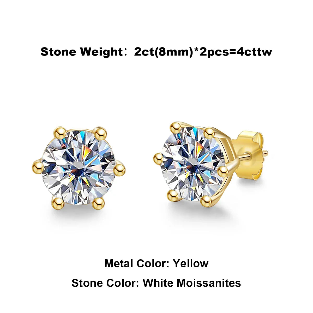 Moissanite Earrings （Not participating in the event.）