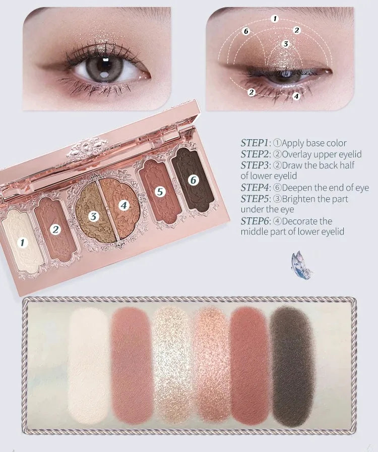 Makeup Set Box Full Swan Bear Garden Collection Embossed Blush Shine Lipstick Kit Foundation  All in Maquiagem Kit