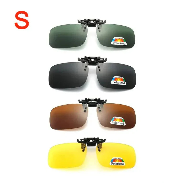 Sunglasses Myopia Glasses Clip Driver Fishing Night Vision Myopia Clipon Sun Shading Eyeglasses