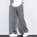 Summer New Upgrade Soft Lyocell Fabric Jeans Men Ultrathin Blue Elastic Waist Loose Straight Denim Trousers Male Plus Size 5XL