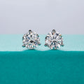 2cttw D Color Moissanite Diamond Stud Earrings  925 Sterling Silver Classic Earrings Jewelry Wholesale