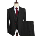 Men's Slim Fit Wedding Tuxedo Smoking Suit Notch Lapel Formal Business Party Blazer with Pants Groom Attire