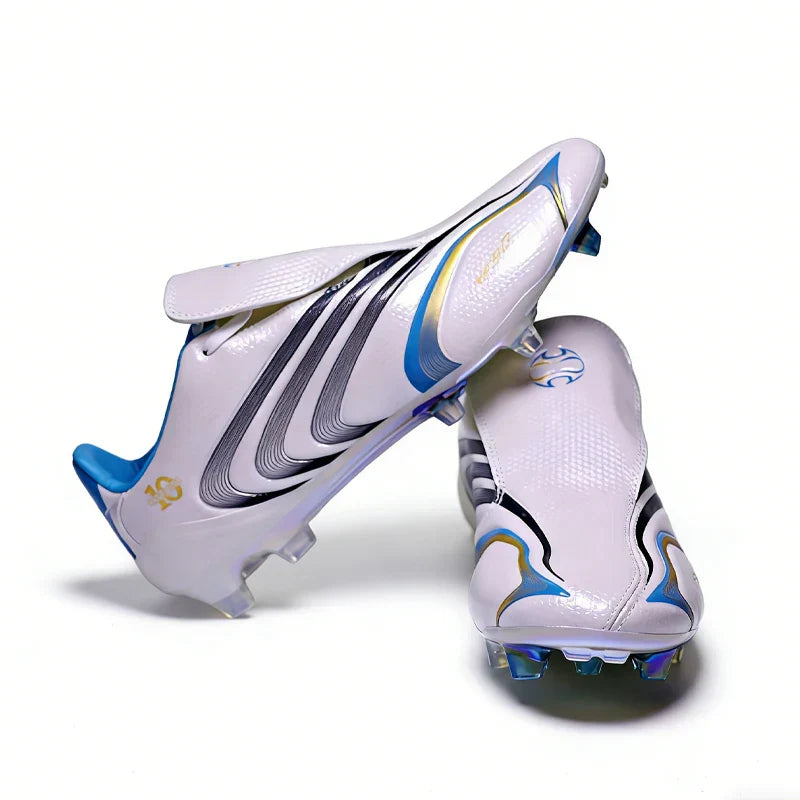 Professional Mens Soccer Shoes F50 Training Non-Slip Turf Soccer Cleats Boys TF/FG Football Sneakers Chuteira Campo 39-45
