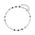 Hight Quality 925 Sterling Silver Simple Sequins Bracelet & Bangle For Women Adjustable Bracelet Fine Jewelry Party Gift