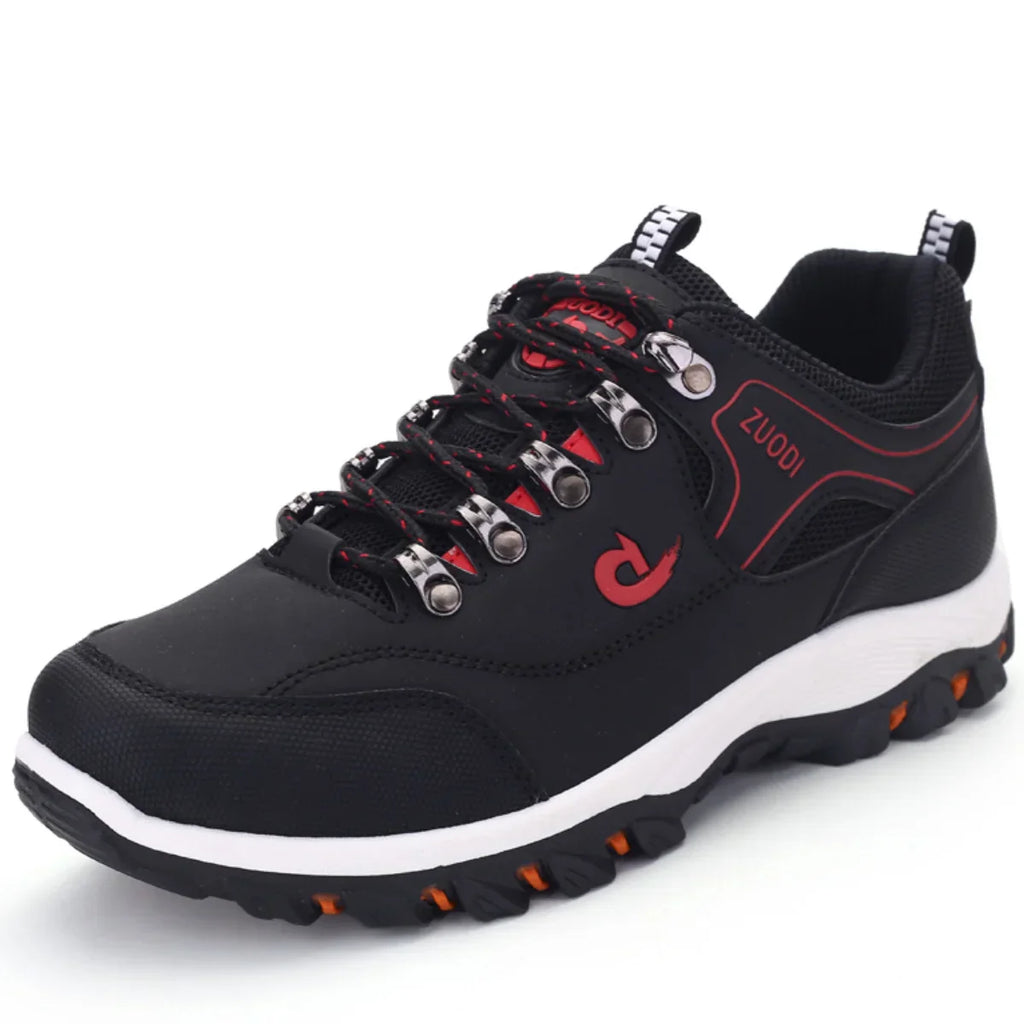 2025 New lightweight casual sports shoes, men's plaque-sized running shoes, loafers, walking and outdoor hiking shoes