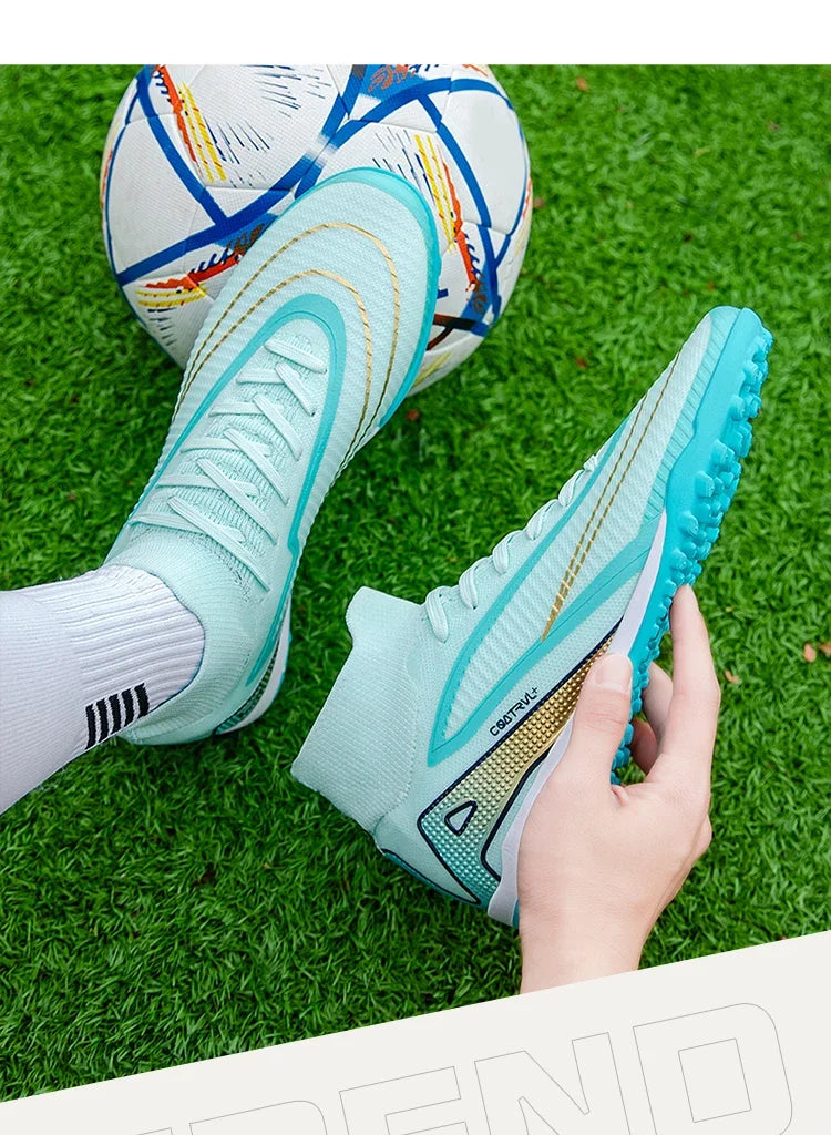New Men Football Boots Professional Ultralight Match Grass Futsal Soccer Shoes Cleats Women Unisex High-quality TF/FG Sneakers