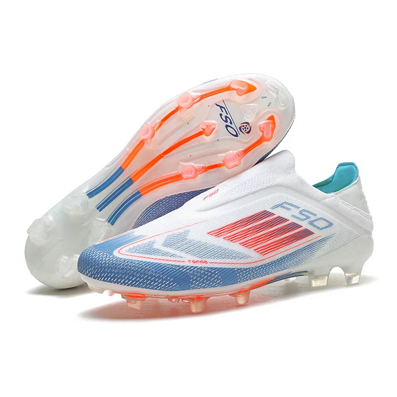 Men Soccer Shoes Training TF Match Futsal Ultralight Breathable Long Spikes Football Boots Indoor Sneakers Cleats Drop Shipping