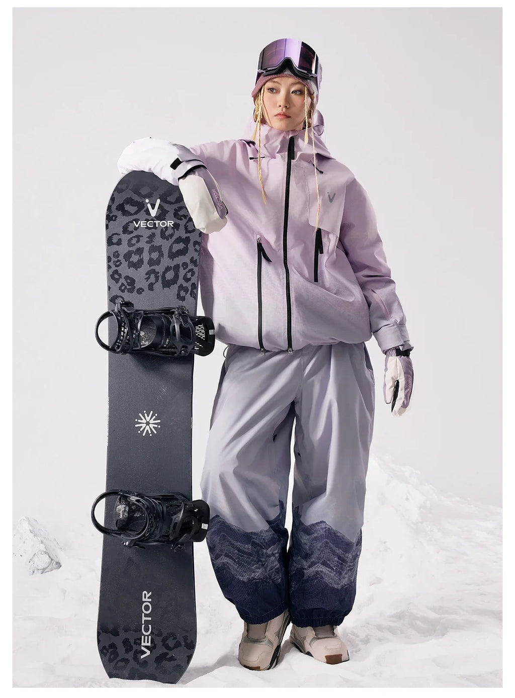 Men Women 3L Cotton Ski Jacket Ski Pants Winter Warm Windproof Waterproof Outdoor Sports Snowboard Ski Coat Trousers