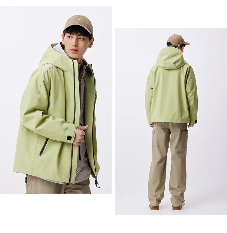 Outdoor Jacket Couple Three-proof 2024 Autumn New Couple Jacket