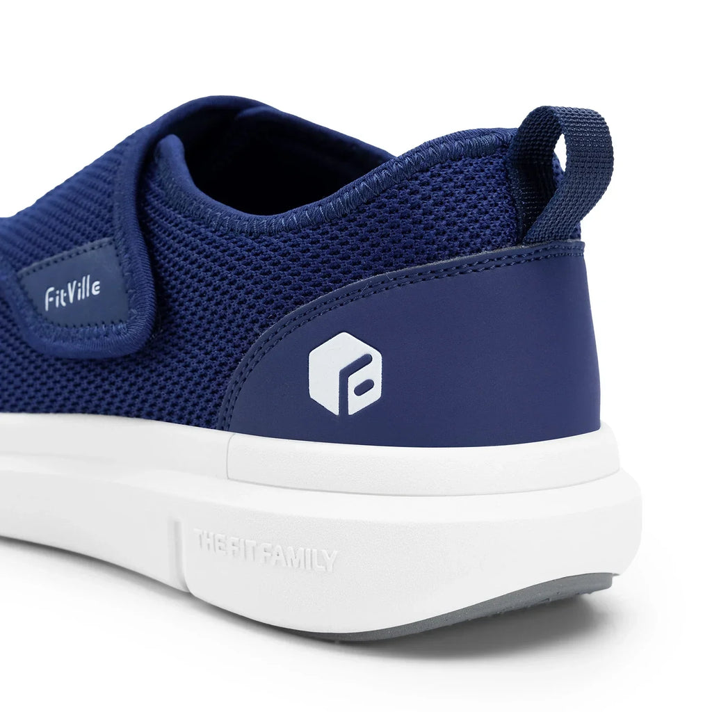 Extra Wide Men's Diabetic Shoes for Elder Orthopedics Feet Swollen Adjustable Walking Shoe Elderly Foot Pain Relief