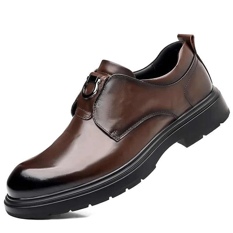 Business Men Shoes Patent Leather Man Brogues Shoes Fo Man Dress Shoe Loafers Pointed Toe Male Moccasins Plus Size Shoes for Men