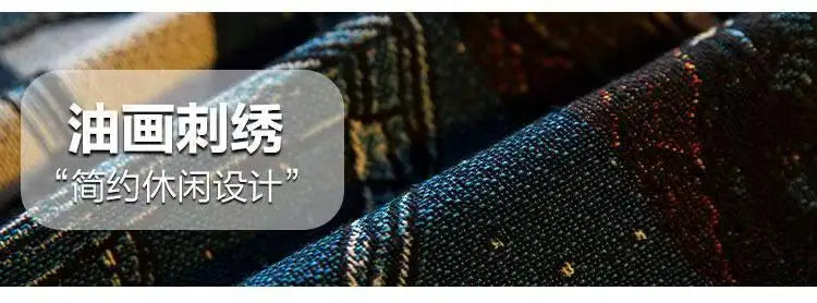 2025 spring Men's doodle Camouflage Men Jacket Loose Turn Down Collar Cargo Lapel Coat printing fashion jackets Outerwear male