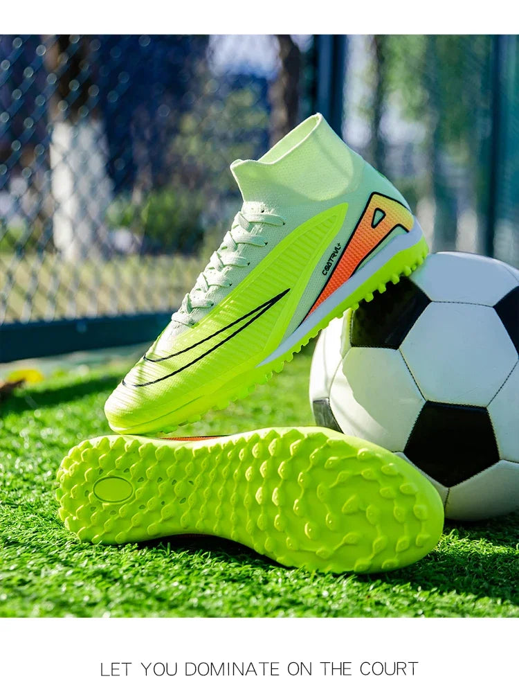 New Men Football Boots Professional Ultralight Match Grass Futsal Soccer Shoes Cleats Women Unisex High-quality TF/FG Sneakers