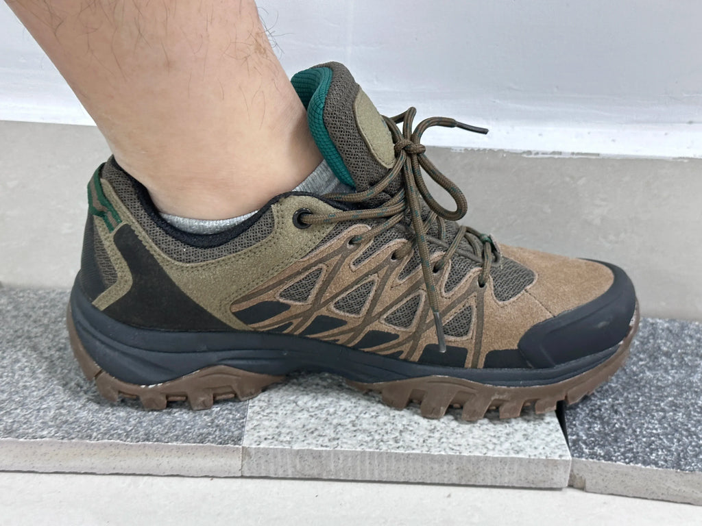 Mens Hiking Shoes Breathable Lace Up Trekking Male Cushioning Outdoor Climbing Tourism Sneakers for Men
