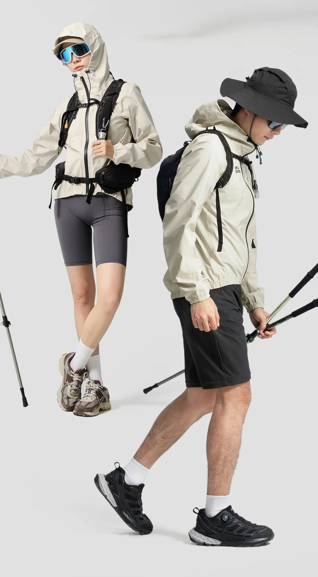 Cycling Raincoat Hooded Jacket Waterproof Breathable Leisure Coat Trekking Men Women Outdoor Sports Clothing Raincoat