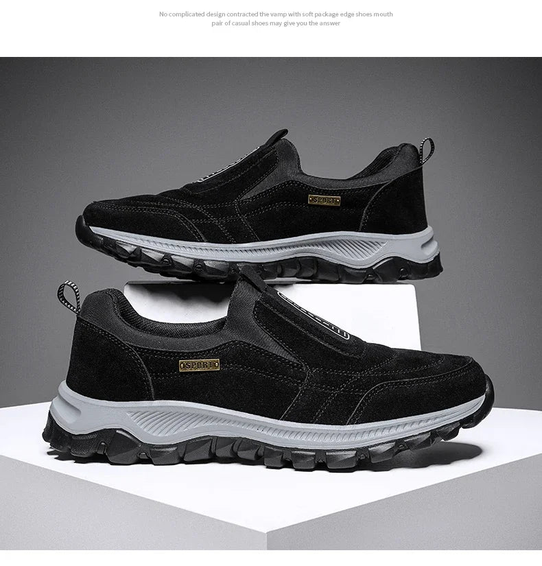 Men's Outdoor Hiking Shoes, Lightweight and Non Slip, Large Size 39 49, Camping, Running, Jogging, Leisure Sports Shoes