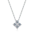 D VVS1 Moissanite Pandent Necklace GRA Certified 0.4ct Lab Diamond s925 Sterling Silver Dainty Necklaces for Women