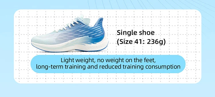Wind Wings Breathable Speed Running Shoes Men Sports Casual Women Sports Shoes Light Men Outdoor Jump Rope