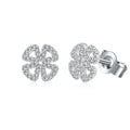 New Women Moissanite Gemstone Stud Earrings For Women Solid 925 Sterling Silver D Color Solitaire Fine Jewelry For Gift