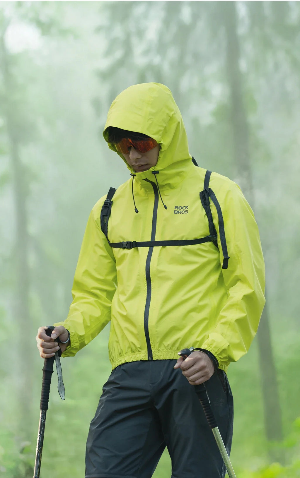 Cycling Raincoat Hooded Jacket Waterproof Breathable Leisure Coat Trekking Men Women Outdoor Sports Clothing Raincoat