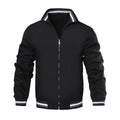 2024 Spring Summer Bomber Jacket Men Black Casual Slim Fit Baseball Mens Jackets New Autumn Fashion High Quality Jackets for Men