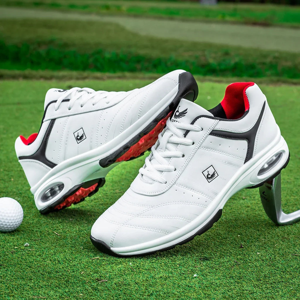Men Golf Shoes Casual Breathable Waterproof Non-slip Golf Outdoor Training Shoes