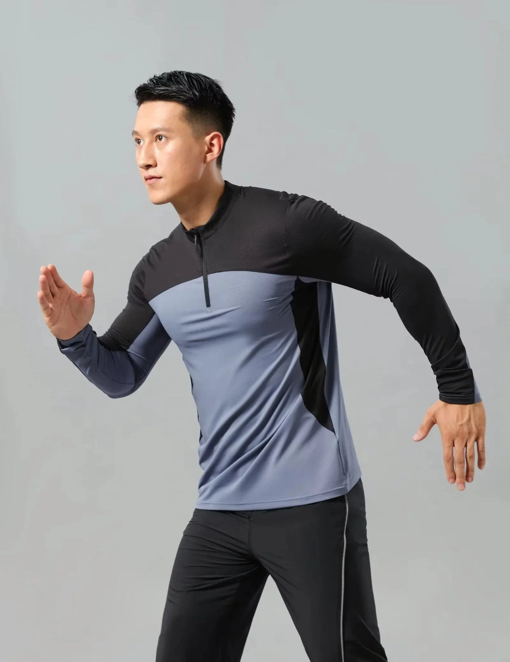 Men Athletics Top Running Shirts Long Sleeve Mens Basketball Sports Gym Fitness Guys T Shirt Clothing Quick Drying Breathable