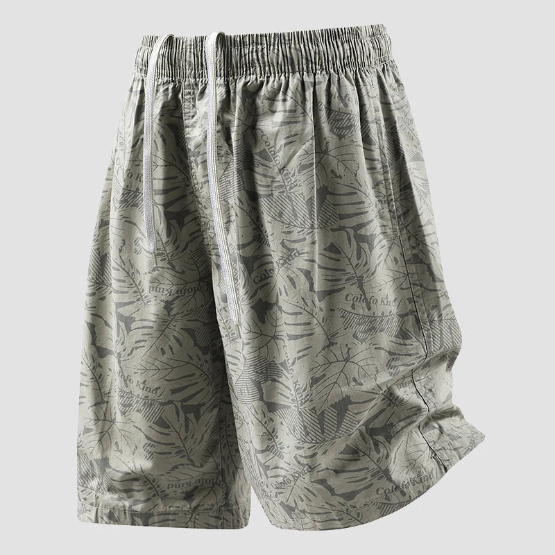 Men's Baggy Shorts Lightweight Cotton Casual Elastic Waist Drawstring Y2K Shorts Loose Fit Travel Beach Running Gym Shorts