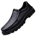 2025 New Summer Leather Shoes, Soft-soled Height-increasing Commuting and Patrol Shoes, High-end Handmade Leather Shoes for Men