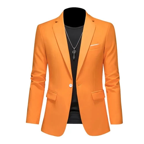 15 Color Fashion Mens Suit Jacket High Quality Slim Fit Solid Color Casual Business Mens Blazers Formal Office Wedding Suit Tops