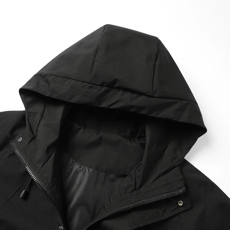 Unisex Waterproof Running Jacket Autumn Windproof Windbreaker Hiking Camping Trekking Outdoor Jackets Men Women Coats